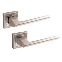 Ручки на розеті APECS Windrose Borey H-18105-A NIS нікель матовий